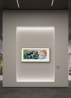 Pintura. 33 cm x 78 cm. - comprar online