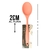Colher Redonda de Silicone 27cm Grande - Liquida Mix