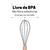 Batedor de Ovos Fue Silicone Bambu 32cm - loja online