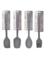 Kit Utensílios de Cozinha Em Silicone 4 Peças Grandes Espátulas, Colher e Pincel - comprar online