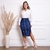 Saia Jeans - Ana Parentes Moda Feminina