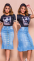 Imagem do Saia Jeans Midi
