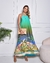 Vestido Longo Degrade Praiano Verde