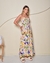 Vestido Lastex Azulejo