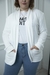 BLAZER CREPE SOFT BLANCO - comprar online