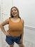 MUSCULOSA CREPE CON VOLADITOS NARANJA