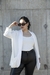 BLAZER CREPE NATURAL