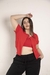 REMERA MORLEY ATADA EN FRENTE ROJA