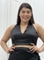 TOP CRUZADO SATEN NEGRO en internet