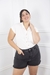 SHORT MOM NEVADO GRIS
