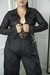 CAMPERA ENGOMADA NEGRA - comprar online