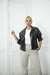 CHAQUETA CUERINA NEGRA - comprar online
