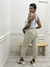 MUSCULOSA CON LAZO CELESTE - comprar online