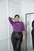 BODY RECORTE Y FRUNCE VIOLETA