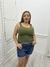 MUSCULOSA CREPE CON VOLADITOS VERDE en internet