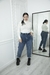 JEAN MOM CON FRUNCE EN CINTURA