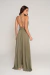 Vestido milao roupas lisas vet0524 vd.musgo - Rygy Atacado