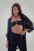 Camisa kimono lua preto on internet