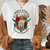 Camisetas Country Feminina de manga Curta na internet
