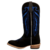 Bota Texana Masculina em Couro Legítimo Bico Quadrado Salto Carrapeta Asa Azul na internet