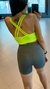 TRIALFA TOP DECOTE TELA - Sun Gold Fitness