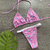 Bikini Print Rosa