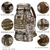 Imagem do Mochila tático militar camuflada 80L impermeável