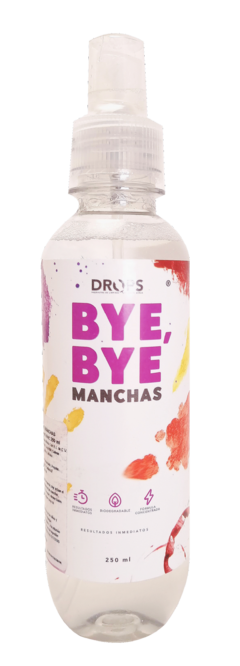 Bye Bye Manchas el quita manchas mágico para ropa, tela y tapicería