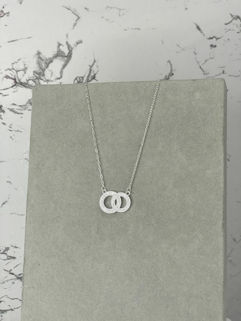 Colar Circulo zircônia