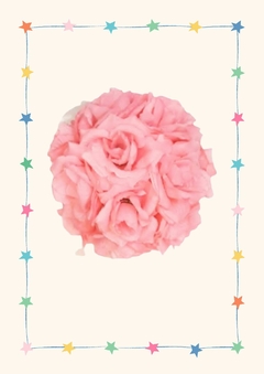 TOPIARIO DE ROSAS 14CM DIAMETRO