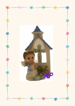 PACK x 12 CAPILLA C/ANGEL 6CM - comprar online