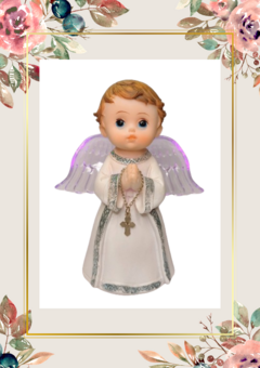 ANGEL BLANCO ALAS C/LUZ 14CM en internet