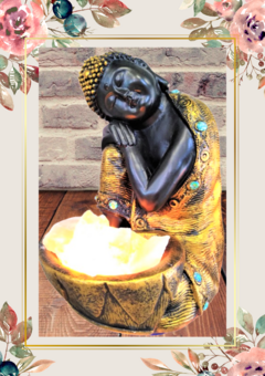 LAMPARA DE SAL FENG SHUI 25CM - comprar online