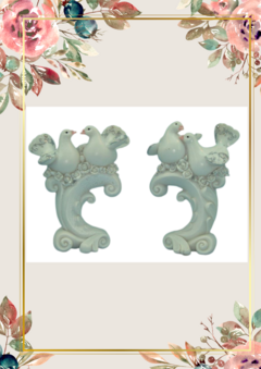 PAREJA PALOMAS 13cm - APOS STAR