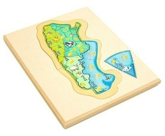 MAPA ARGENTNA 5 CAPAS MADERA - APOS STAR