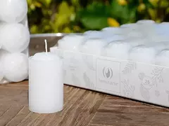 PACK X 25 VELONES P/ CANDELABRO 5.5CM X 3CM - comprar online