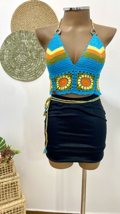 CROPPED CROCHÊ IBIZA na internet
