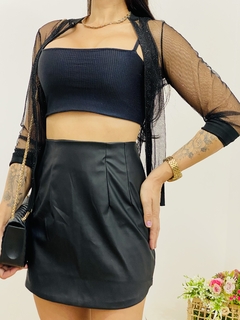CASAQUINHO TULE LUREX - EVONKS OFICIAL 