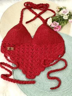 CROPPED CROCHÊ RUBI - comprar online