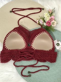 CROPPED CROCHÊ HANNA - comprar online