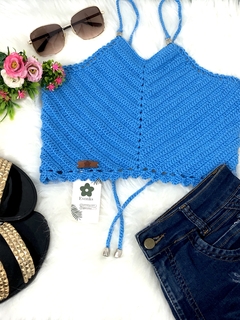 CROPPED CROCHÊ LIZ - loja online