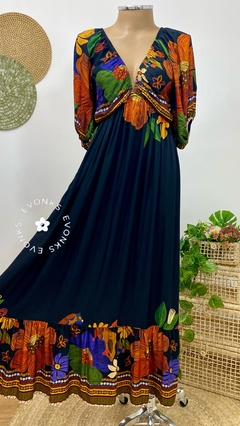 VESTIDO SINTONIA INSP.FARM - EVONKS OFICIAL 