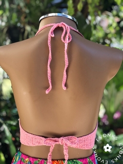 CROPPED CROCHÊ MELISSA - EVONKS OFICIAL 