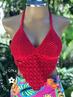 CROPPED CROCHÊ RUBI