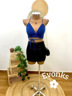 CROPPED CROCHÊ JADE - EVONKS OFICIAL 