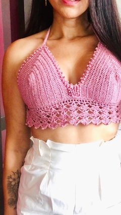 CROPPED CROCHÊ CRIS - EVONKS OFICIAL 