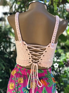 CROPPED CROCHÊ KIARA - comprar online