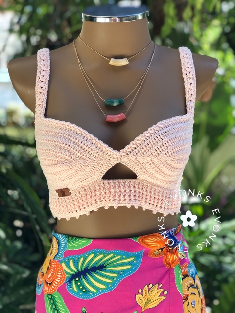 CROPPED CROCHÊ KIARA