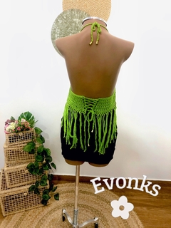 CROPPED CROCHÊ LAÍS - EVONKS OFICIAL 