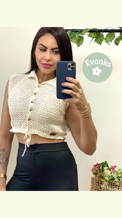 CROPPED CROCHÊ ANANYA - comprar online